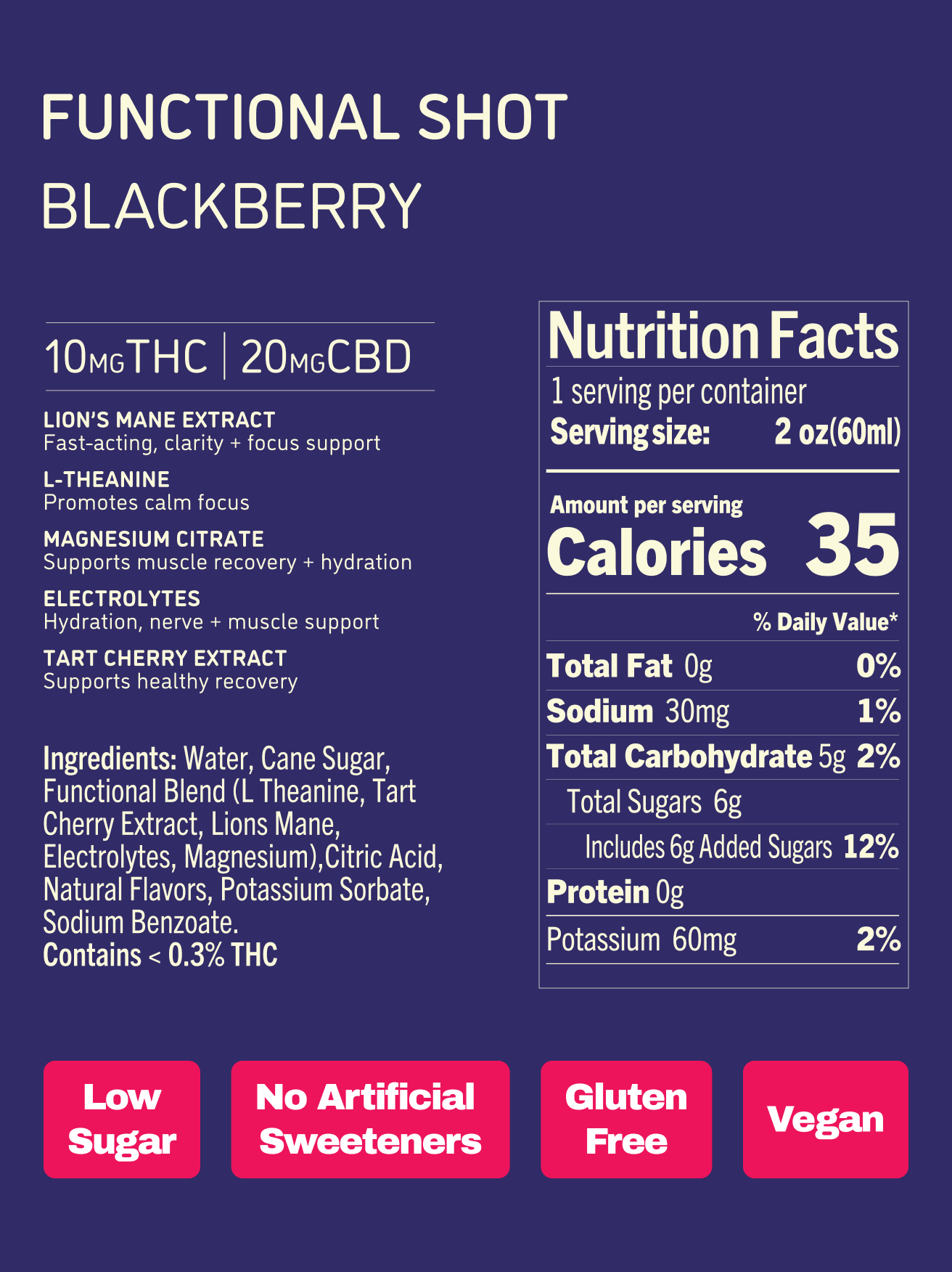 Blackberry 2 oz